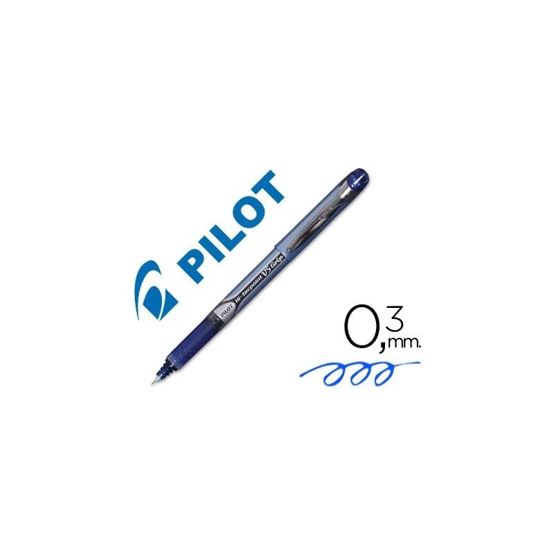 Pilot V5 GRIP HI-TECPOINT BXGPN-V5 azul