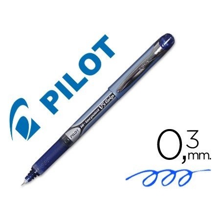 Pilot V5 GRIP HI-TECPOINT BXGPN-V5 azul