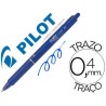 Pilot Frixion Clicker boligrafo borrable azul 0,7 BLRT-FR7L