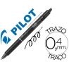 Pilot Frixion Clicker boligrafo borrable negro 0,7 BLRT-FR7B