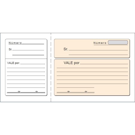 LOAN TALONARIO T14 -VALES- TERCIO